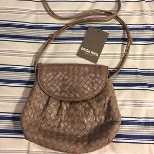 Bottega Veneta Tan Crossbody Bag